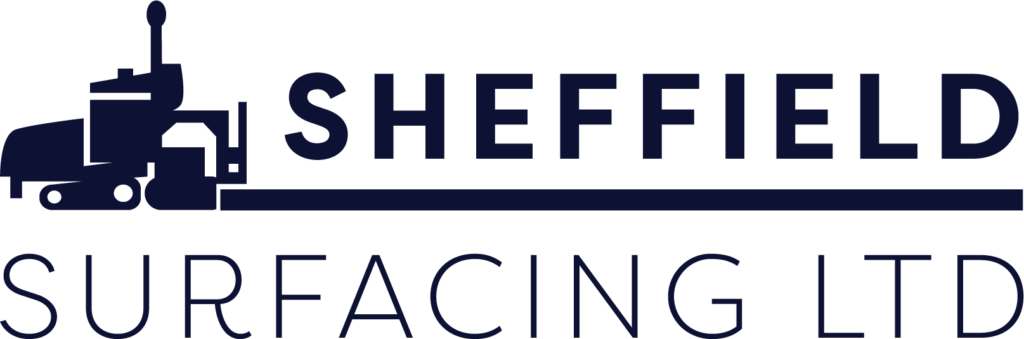 Sheffield surfacing logo in blue