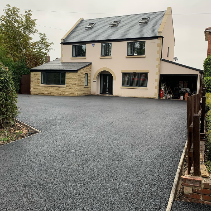 Domestic and residential driveways and road surfacing